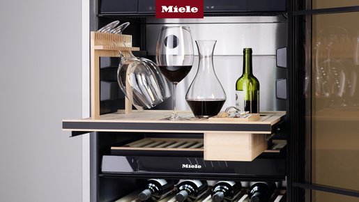 Miele Kühlschrank schwarz