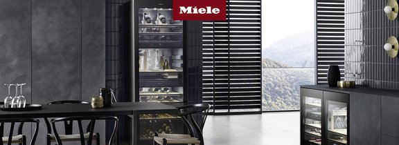 Miele Küchengeräte schwarz