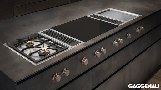 Gaggenau Hausgeräte Backofen silber