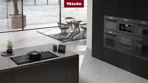 Miele Küchengeräte schwarz